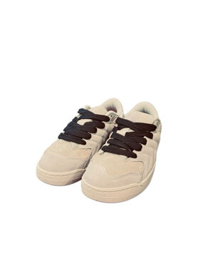 Men's Jordan Session Beige Red Sneakers 9.5